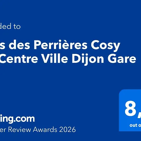 Clos Des Perrieres Cosy T2 Centre Gare Apartman Dijon